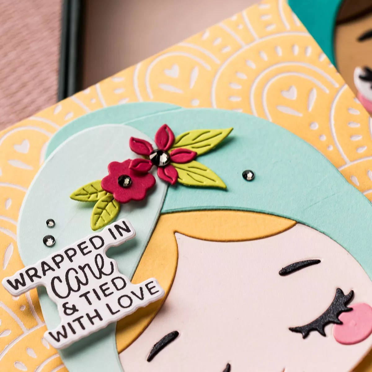 December 2025 Large Die of the Month Preview & Tutorials – Wrapped in Care