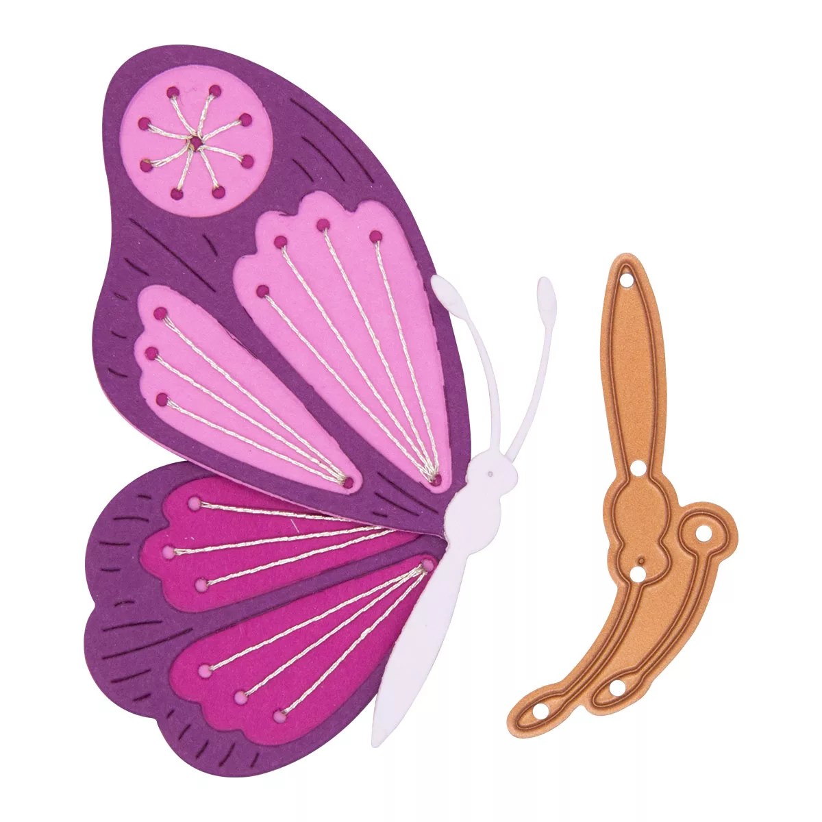 January 2026 Stitching Die of the Month Preview & Tutorials – Butterfly Dance