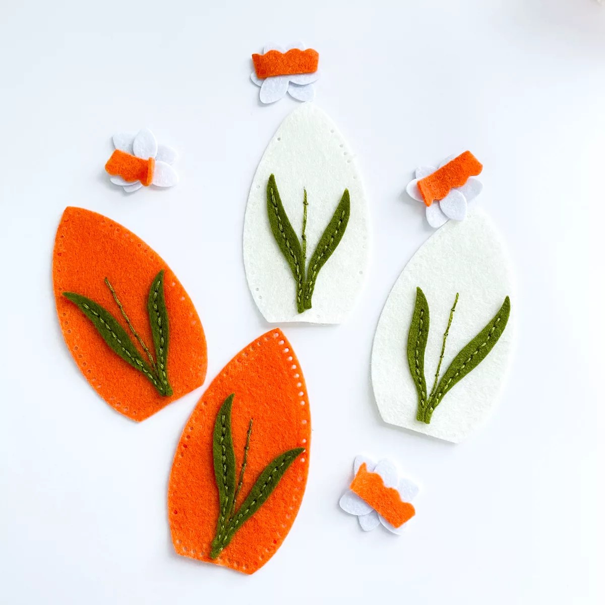 Stitched with Love: Whimsical 3D Floral Easter Eggs Tutorial, S5-752, FS-004, FS-003