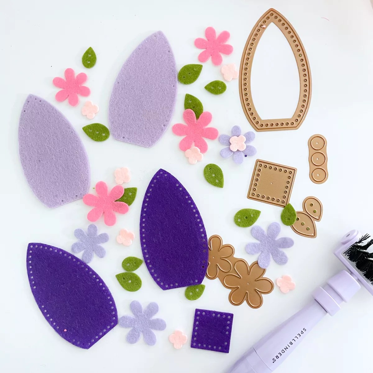 Stitched with Love: Whimsical 3D Floral Easter Eggs Tutorial, S5-752, FS-004, FS-003