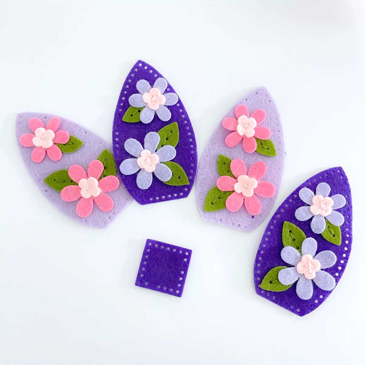 Stitched with Love: Whimsical 3D Floral Easter Eggs Tutorial, S5-752, FS-004, FS-003
