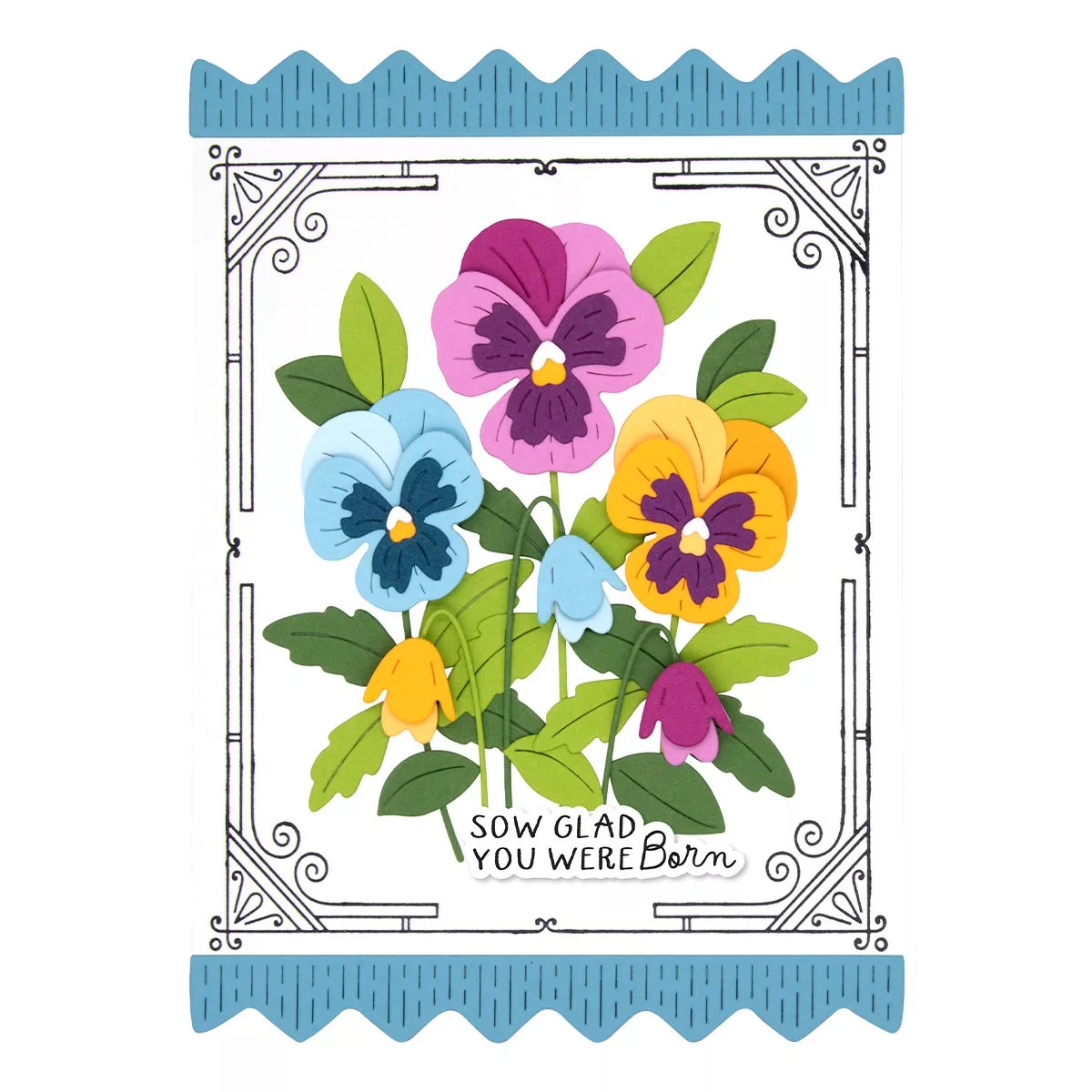 April 2026 Small Die of the Month Preview & Tutorials – Pansy Seed Co.