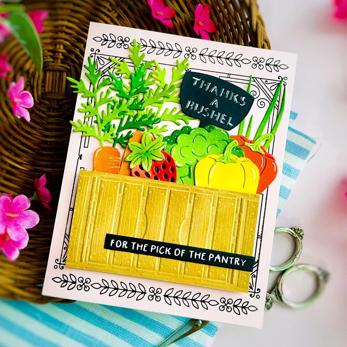 April 2026 Large Die of the Month Preview & Tutorials – Market Tote