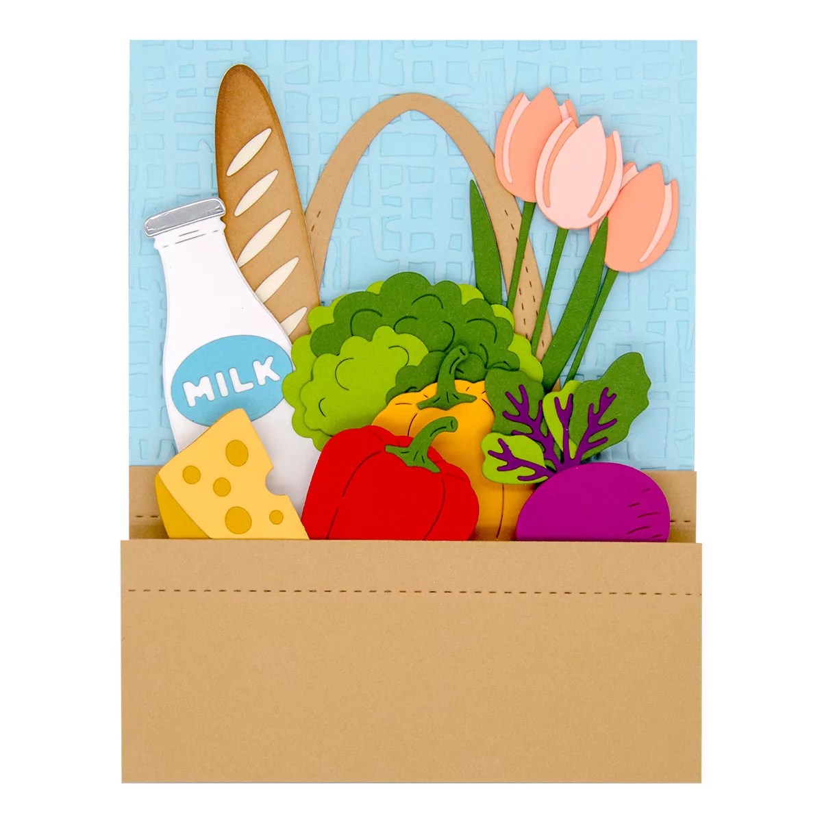 April 2026 Large Die of the Month Preview & Tutorials – Market Tote