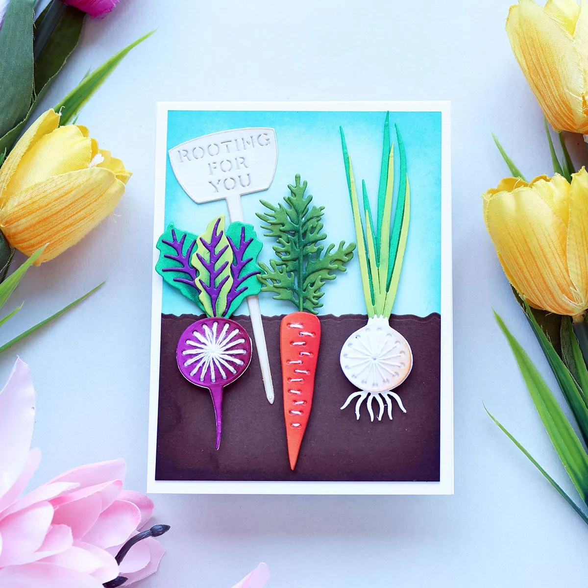 April 2026 Stitching Die of the Month Preview & Tutorials – Rooting For You