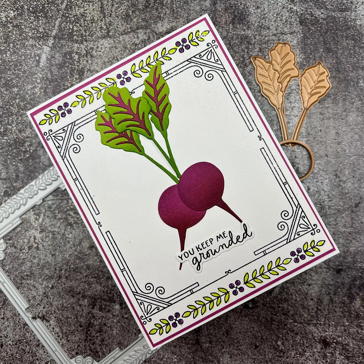 April 2026 Stitching Die of the Month Preview & Tutorials – Rooting For You
