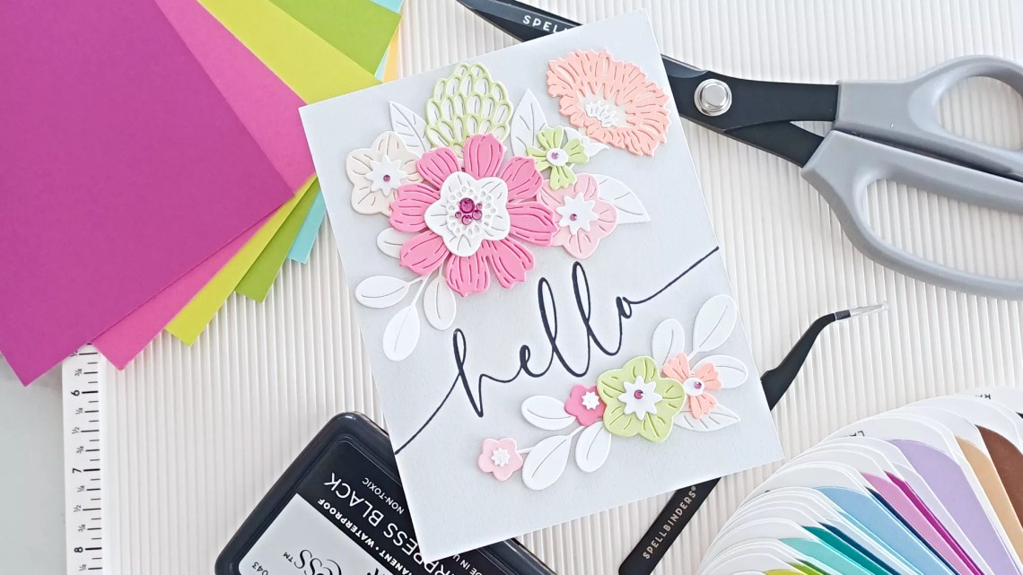 Spellbinders Beginner Blog Post Series – How To Make A Handmade Card