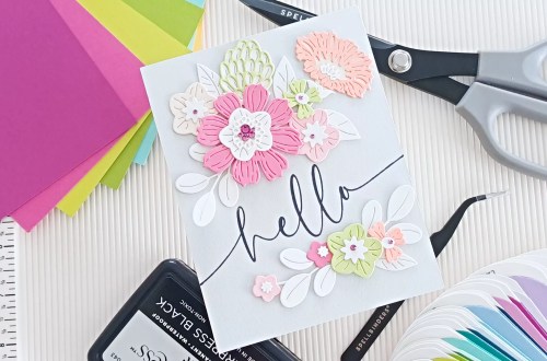 Spellbinders Beginner Blog Post Series – How To Make A Handmade Card
