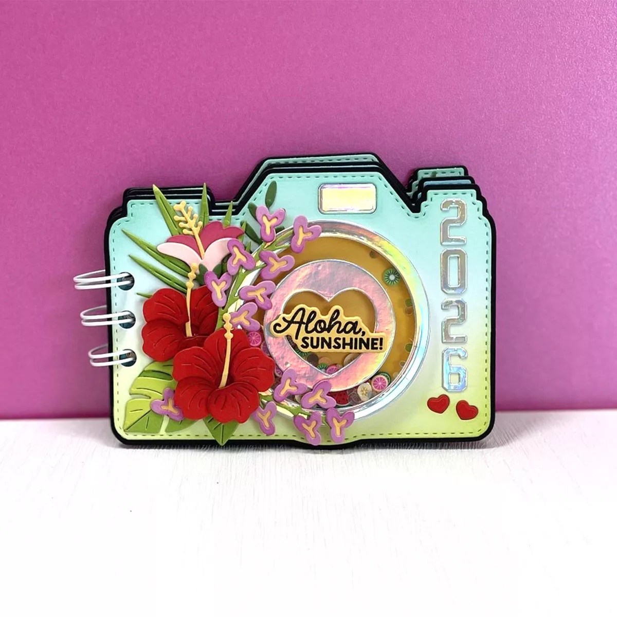 June 2026 Large Die of the Month Preview & Tutorials &ndash; Tropical Blooms