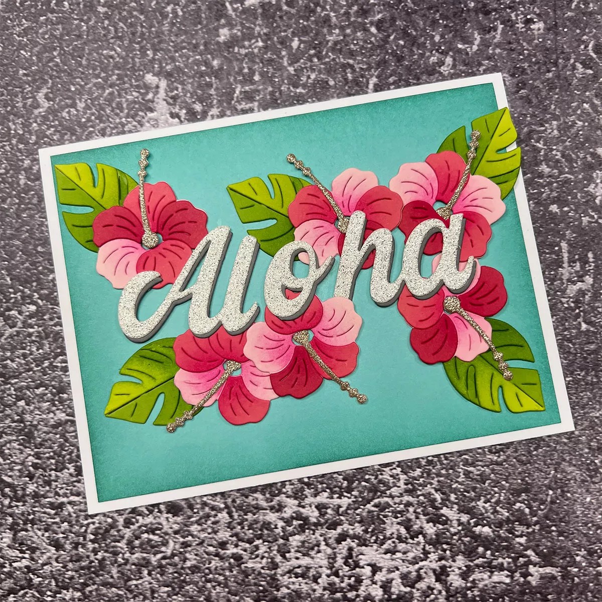 June 2026 Large Die of the Month Preview & Tutorials &ndash; Tropical Blooms