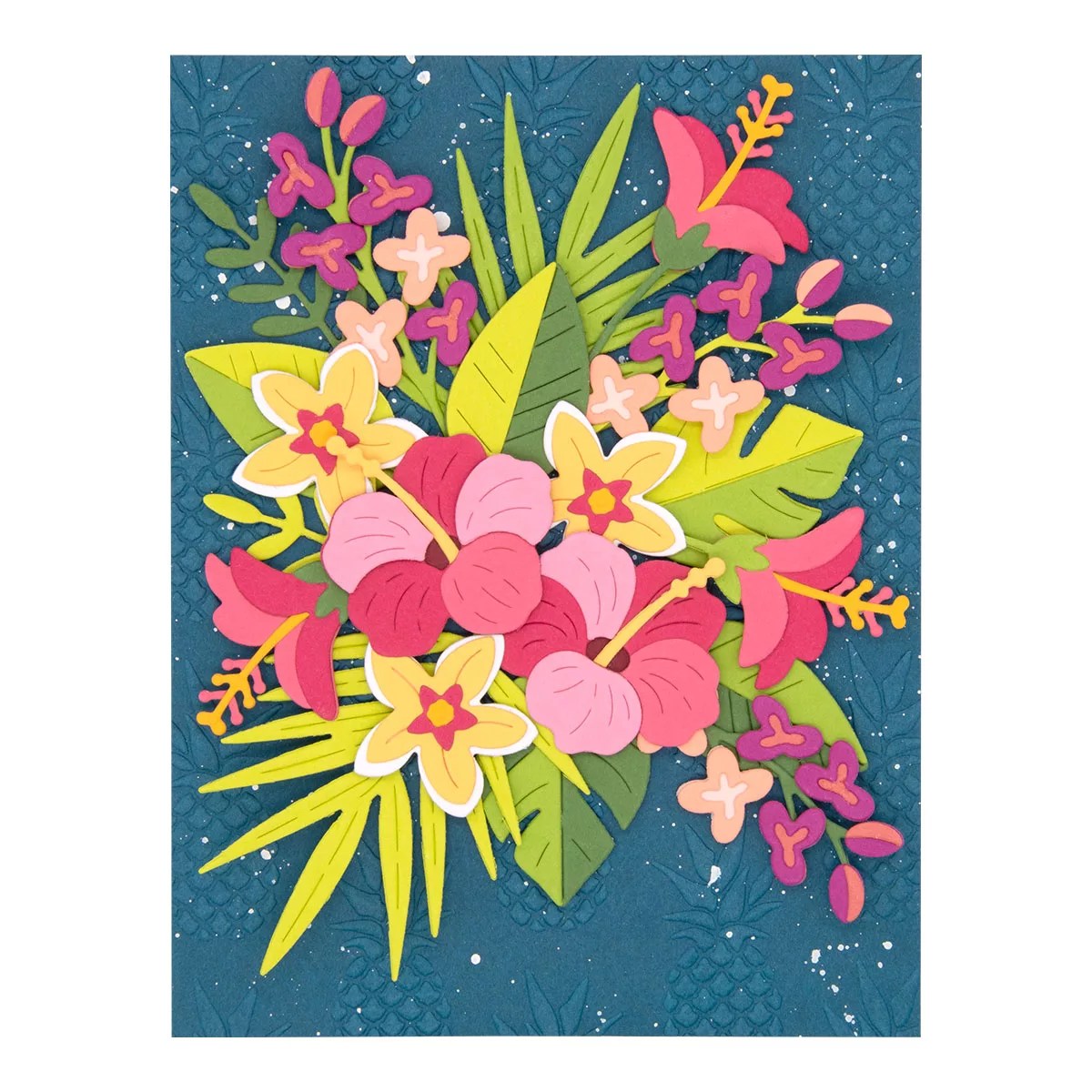 June 2026 Large Die of the Month Preview & Tutorials &ndash; Tropical Blooms