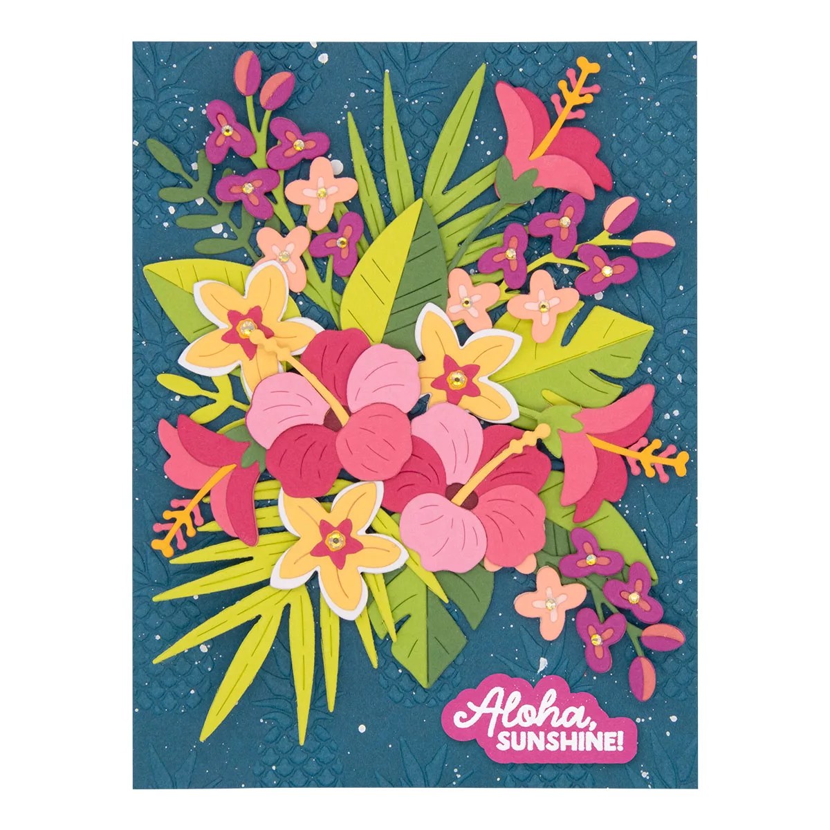 June 2026 Large Die of the Month Preview & Tutorials &ndash; Tropical Blooms