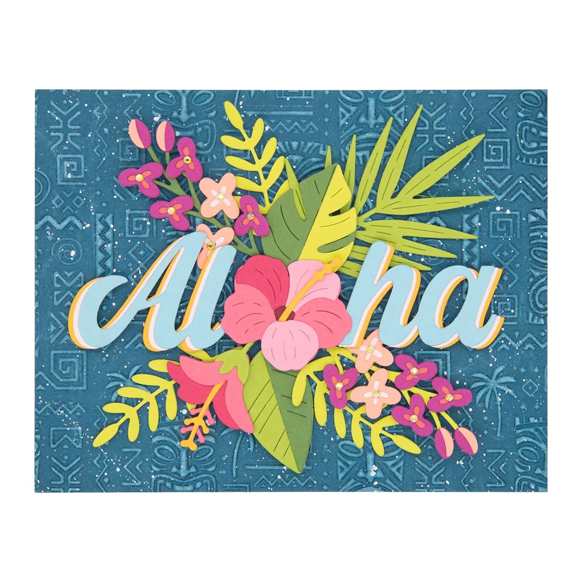 June 2026 Large Die of the Month Preview & Tutorials &ndash; Tropical Blooms