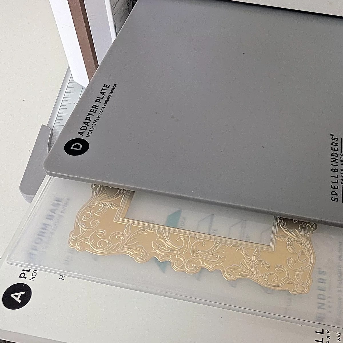 How to apply Simply Made 3.0 Rub-ons with your Platinum 6, E3D-174, SCSR-017, S5-526