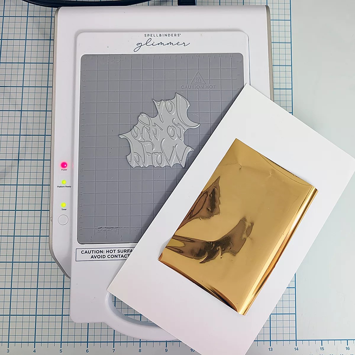 Easy Hot Foiled Holiday card Featuring the Upright Italic Joy to the World Press Plate, &bull; BP-369, S5-526, S5-743, S4-1450, S4-1448