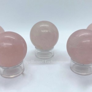 Rose Quartz Crystal Sphere