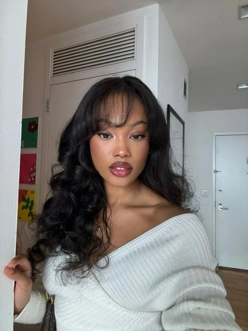 Wispy fringe - @monaswain
