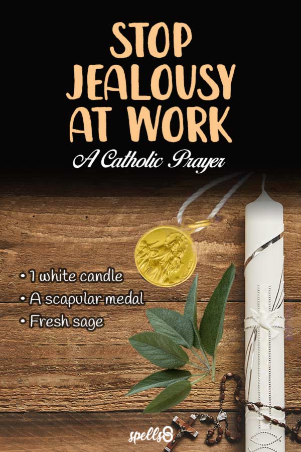 Catholic Ritual & Prayer to Stop Jealousy at Work