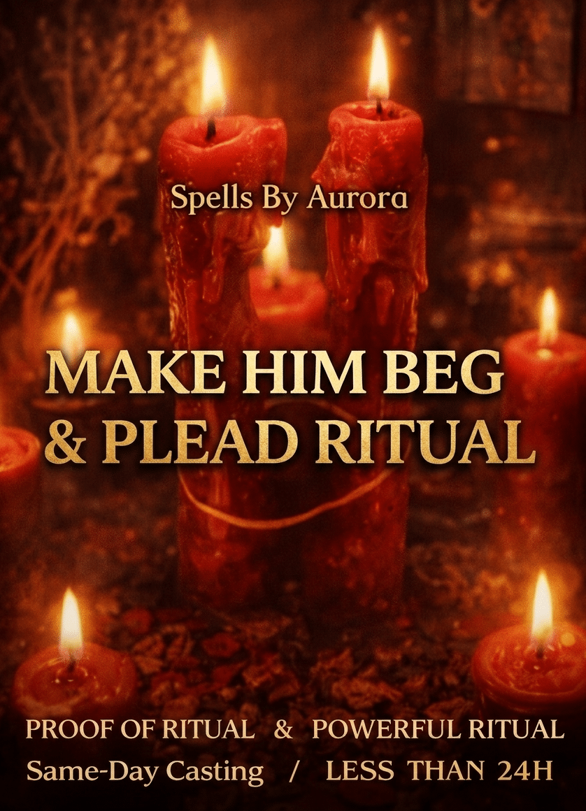 Make Him Beg & Plead Ritual – Strong Love Obsession & Dynamic Reversal