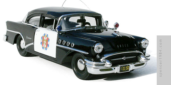 Highway patrol 1955 buick century police car
