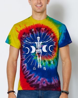 This is an armadillo like creature that lives in a jar. Tie Dye Astrology T Shirt - Spencer's