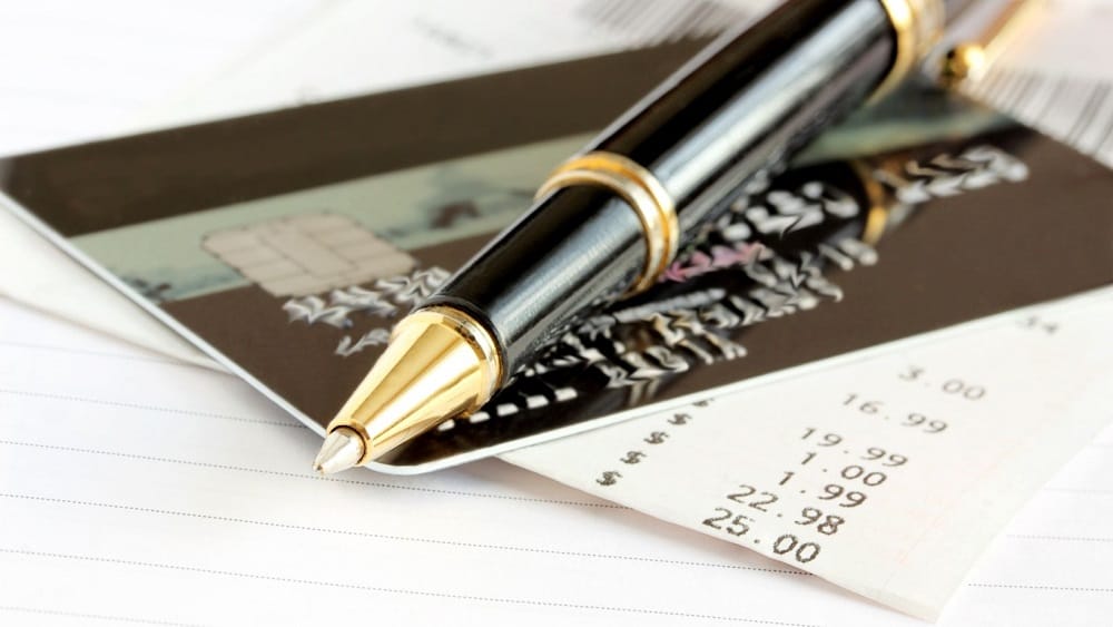 What pen to sign credit card?