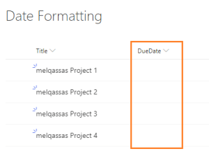 JSON SharePoint Date Column Formatting In SharePoint 2019 And ...