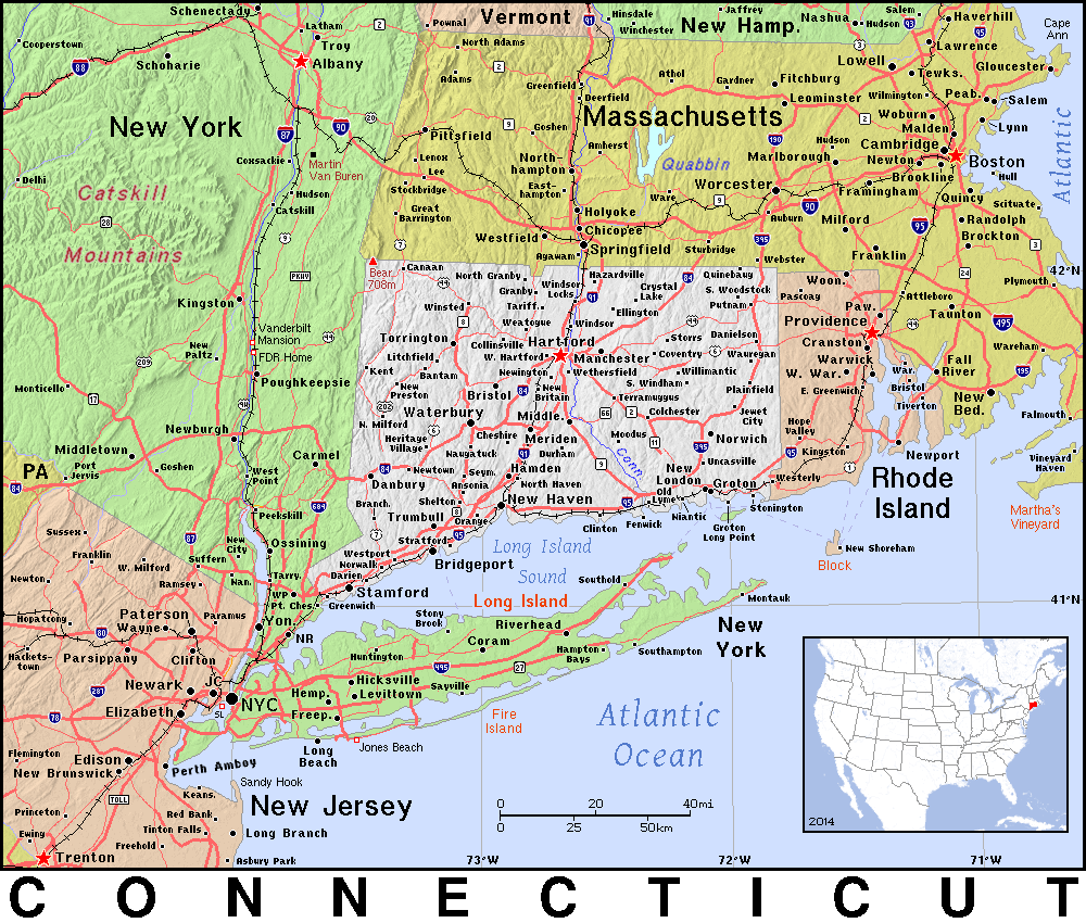 What Part Of Connecticut Is Closest To New York At Erminia Heavner Blog.
