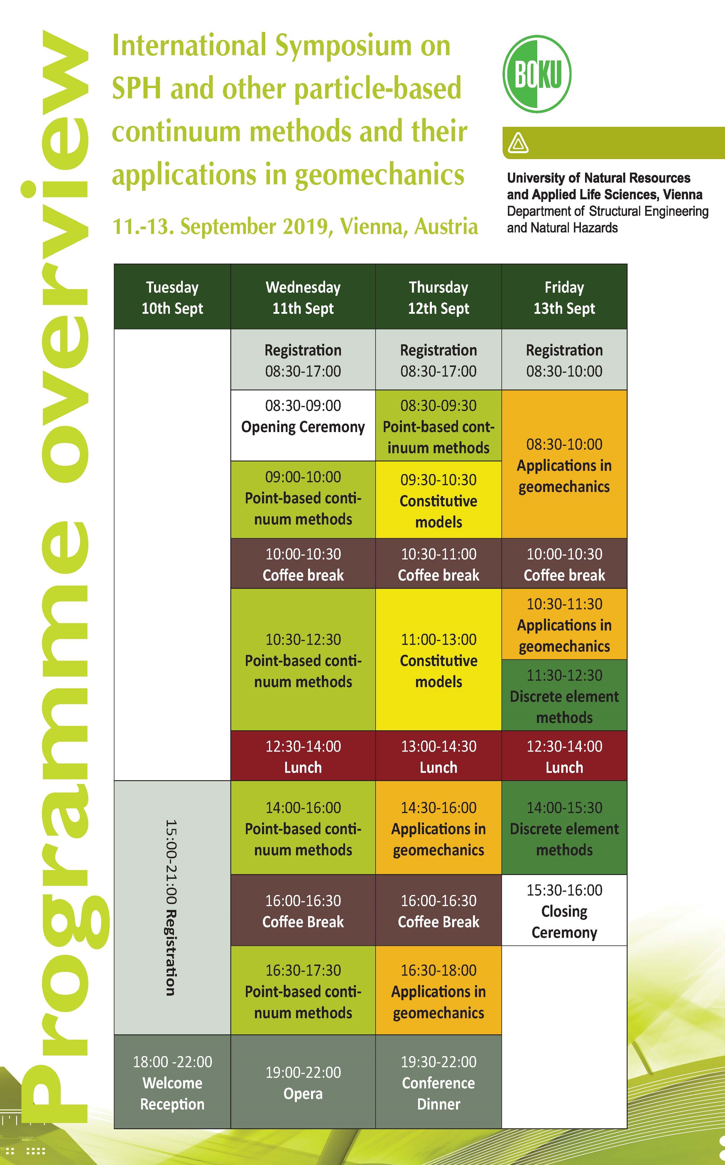 Conference Program – SPH Vienna