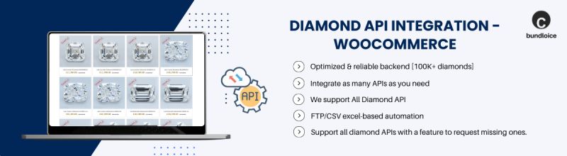 Diamond Api Integration - Professional Landscape Illustration - HD