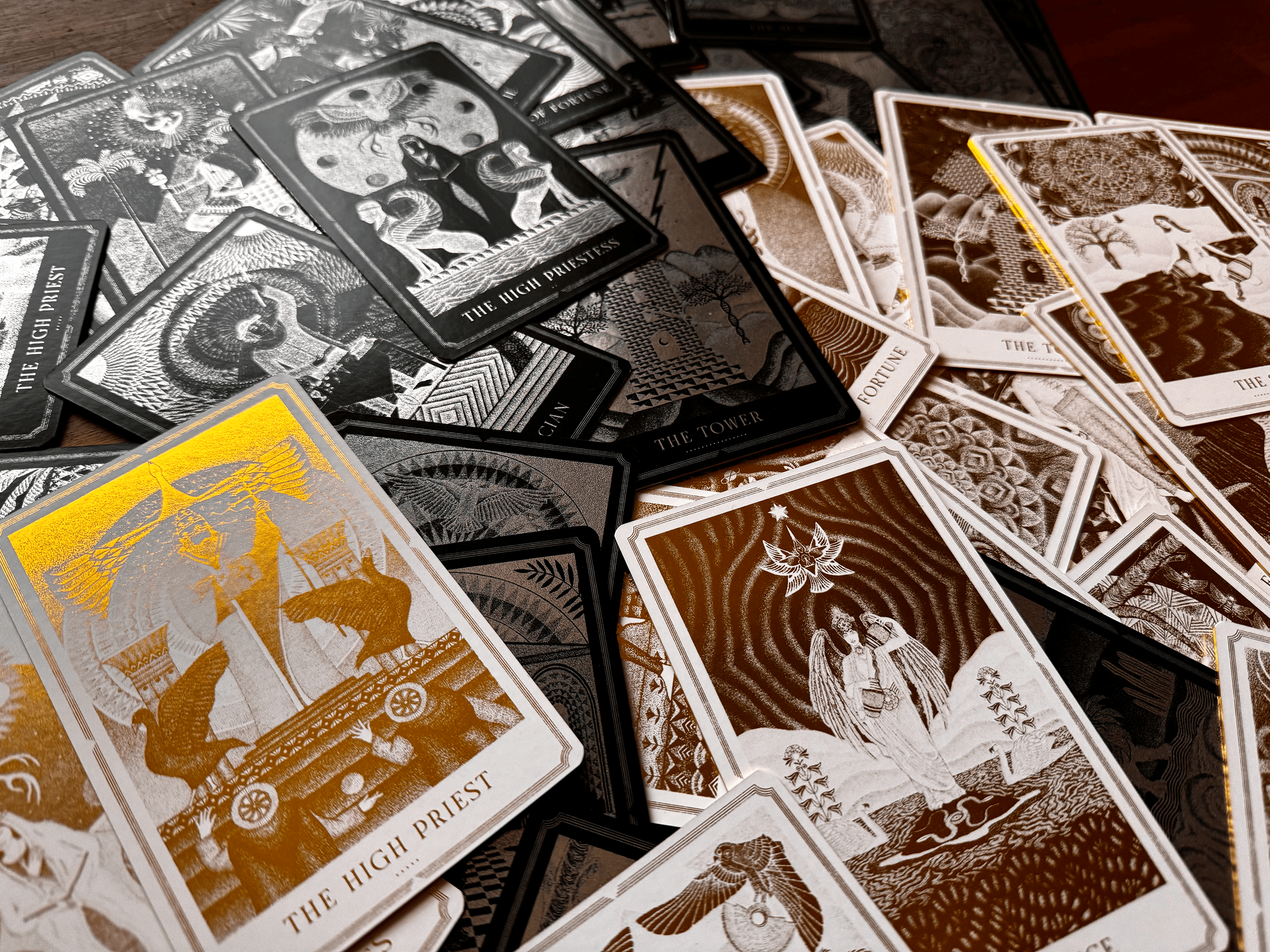 Sphinx Code Tarot Deck by Artist Mike Pinette - Image 4