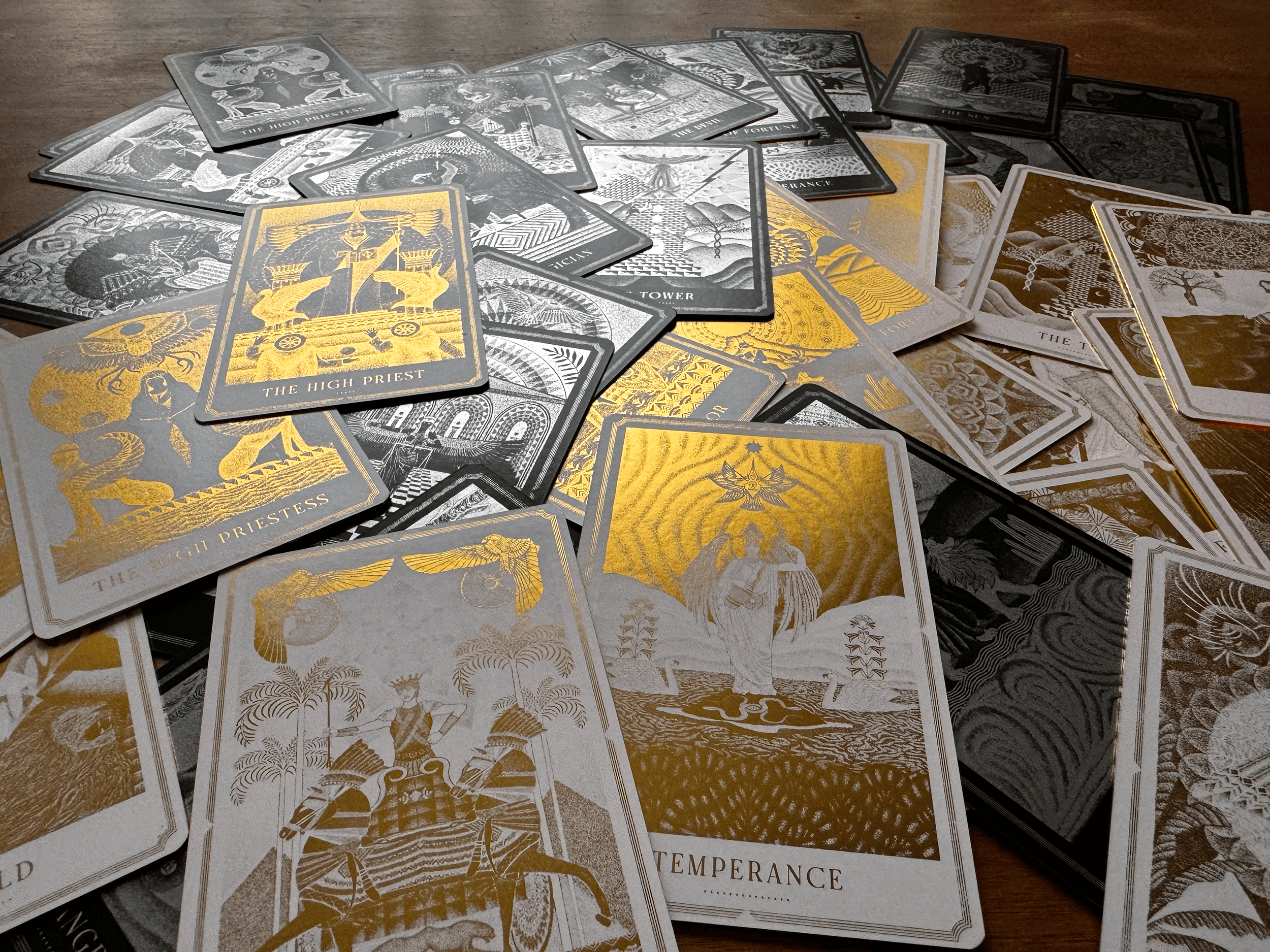 Sphinx Code Tarot Deck by Artist Mike Pinette - Image 12