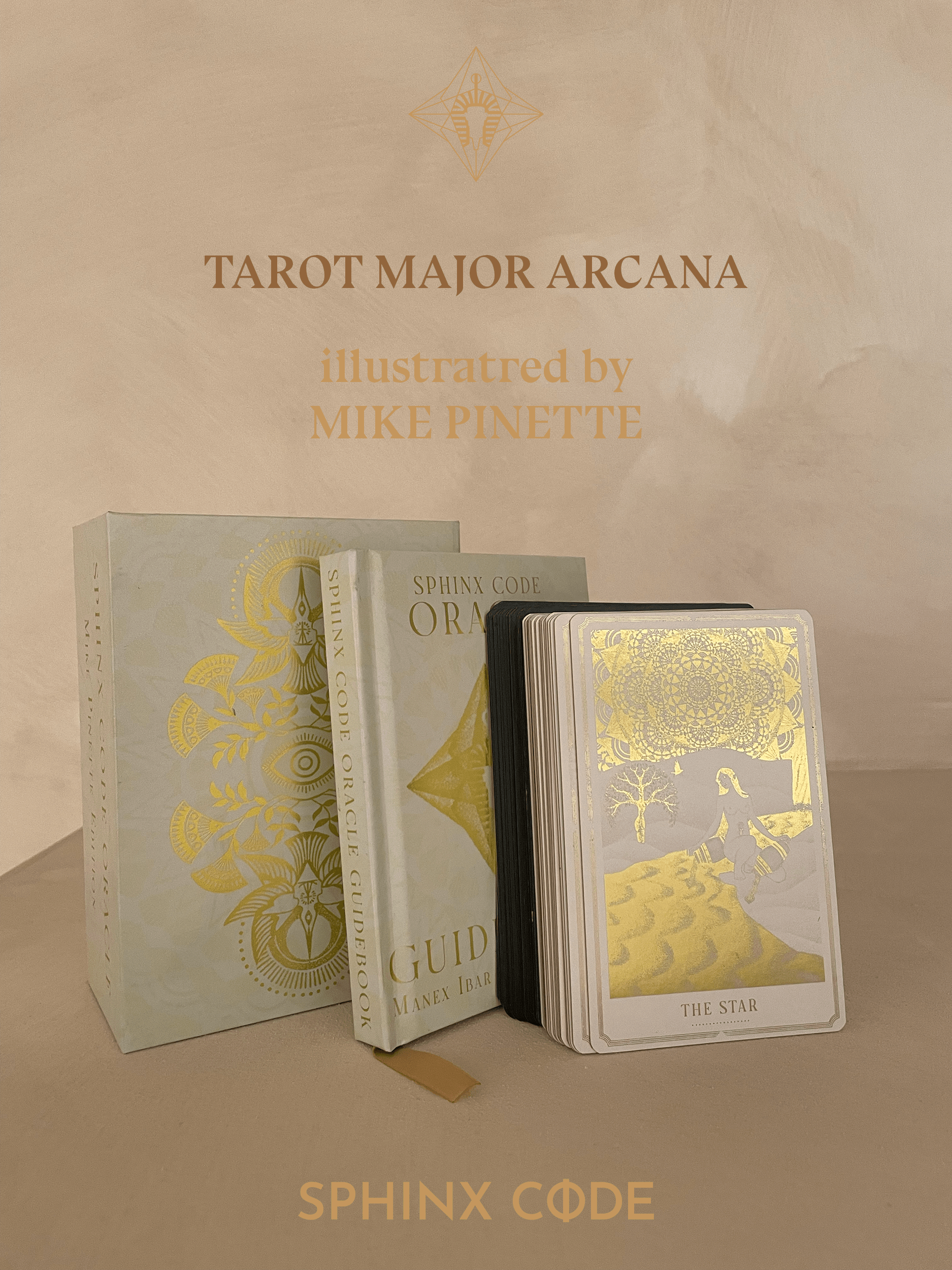 Sphinx Code Tarot Deck by Artist Mike Pinette