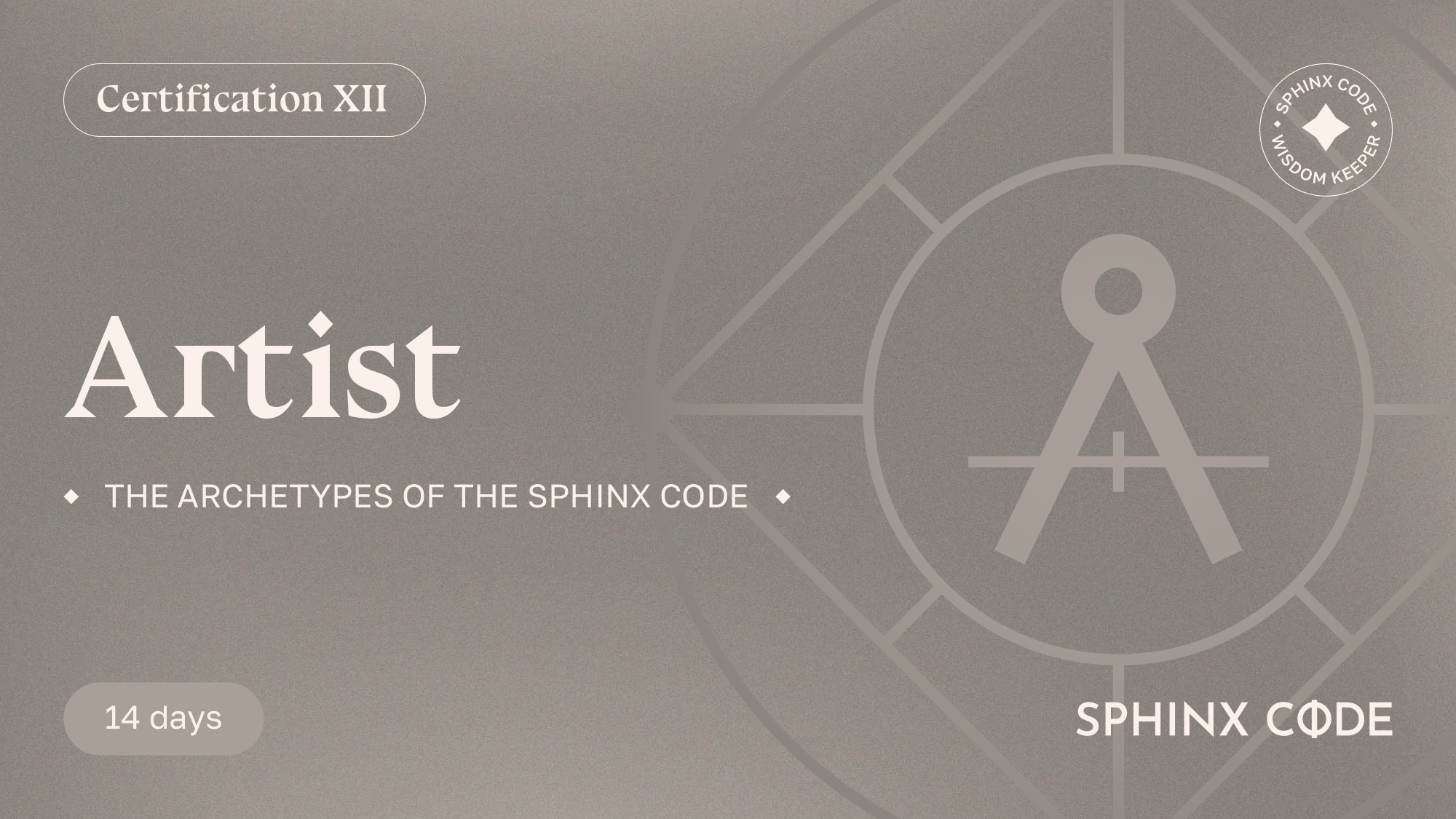 Certification XII – Artist – Tarot Symbols Decoded