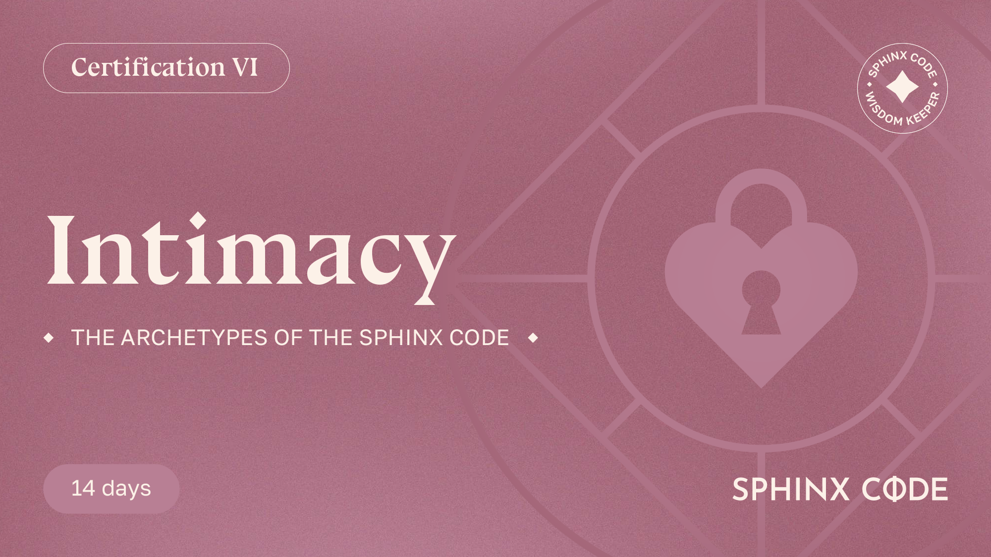 Certification – VI – Sex & Intimacy Readings