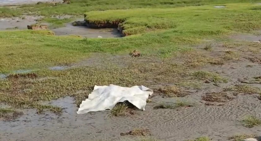 নদীর পাড় থেকে অজ্ঞাত অর্ধ-বিবস্ত্র নারীর মরদেহ উদ্ধার
