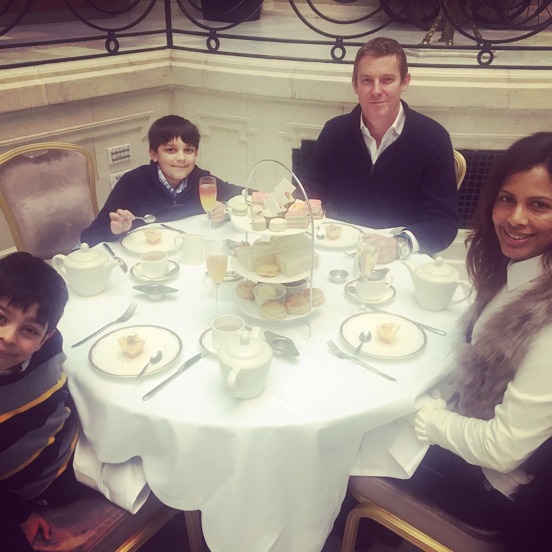 Afternoon Tea at the Waldorf