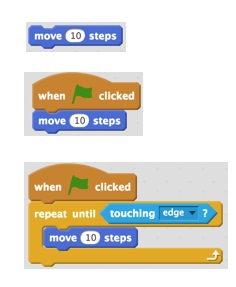 An Example Code Block Used In Scratch Instruction Crossing The River - Download Amazing City Texture | Desktop