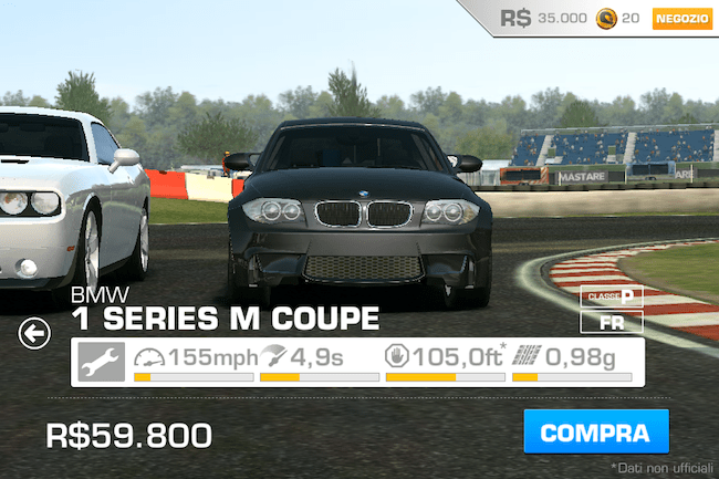Real Racing 3 iOS auto