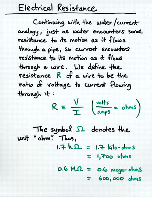 Resistance And Resistivity Resistance And Resistivity
