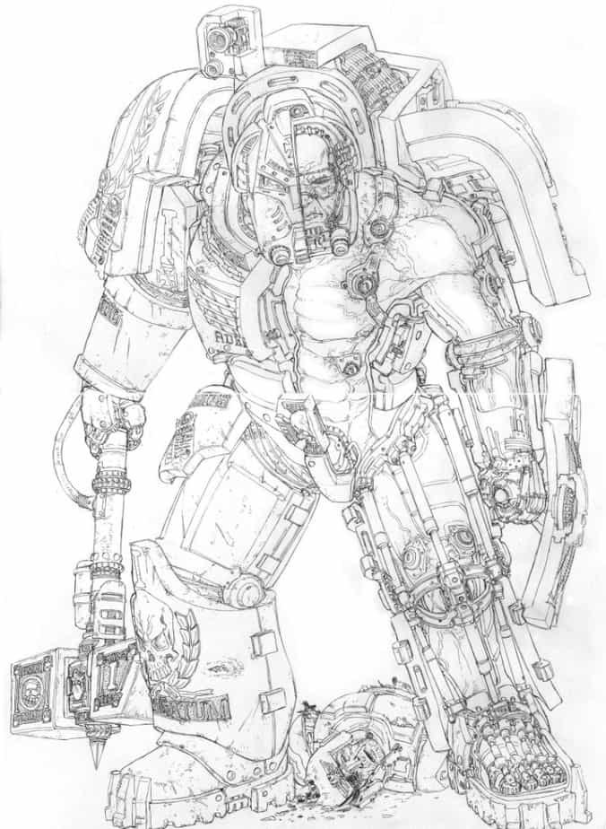 Similar anatomical problems occur with the waistline and my goodness, the shoulders. A Look Inside Tactical Dreadnought Armor