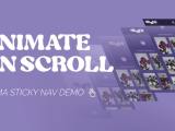 Figma How To Animate On Scroll For A Sticky Header