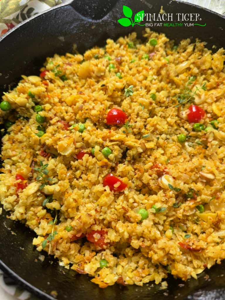 Mediterranean Cauliflower Rice 3