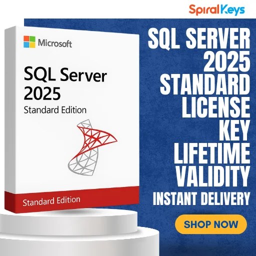SQL Server 2025 Standard License Key Lifetime Validity