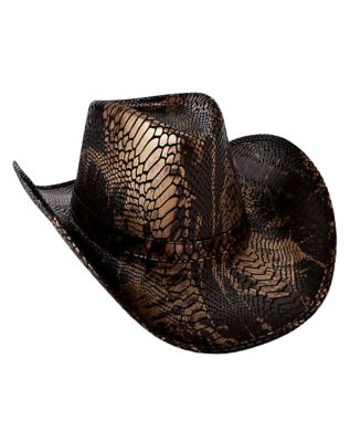 This website uses cookies and other tracking technologies as described in our privacy policy. Snakeskin Cowboy Hat Spirithalloween Com