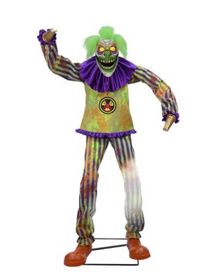 Amazon Com Spirit Halloween 6 Ft Nibbles The Clown Animatronic - Incredible Space Background - High Resolution
