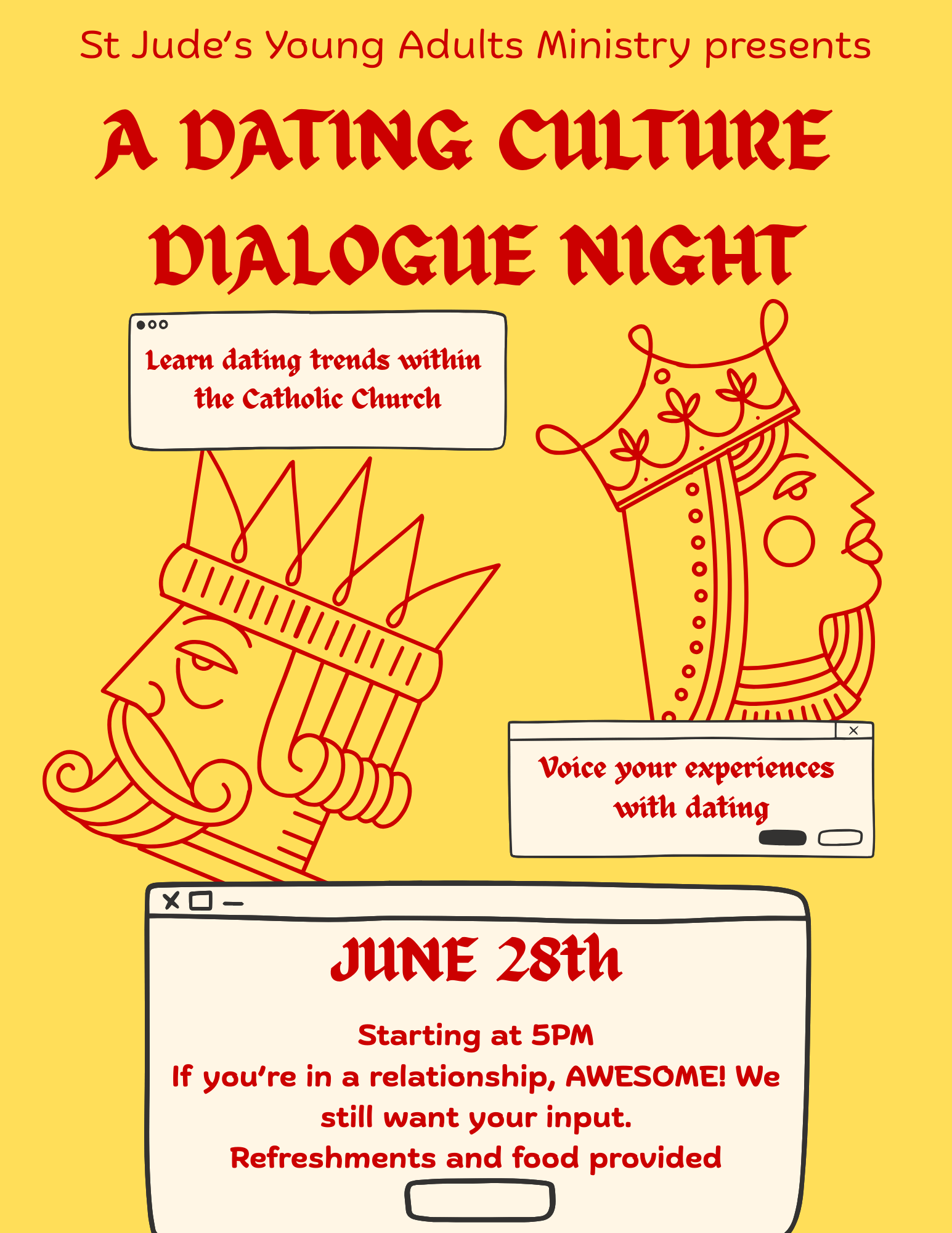 A Dating Culture Dialogue Night (6/28/26)