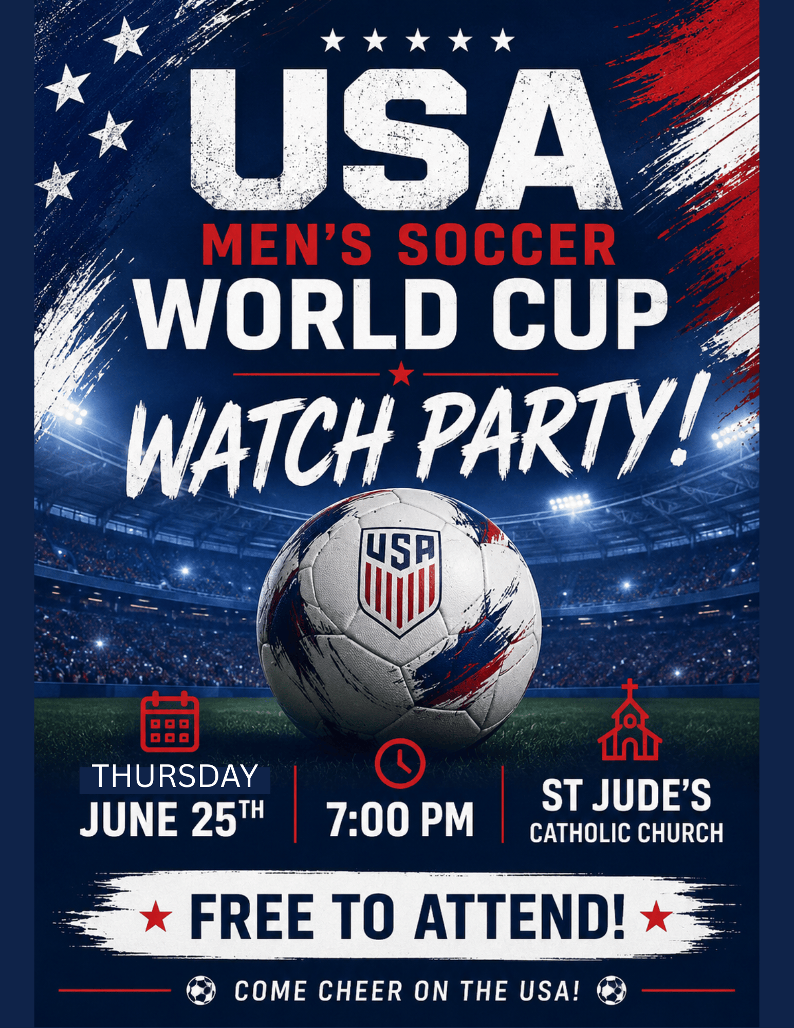 Soccer Watch Party (6/25/26)
