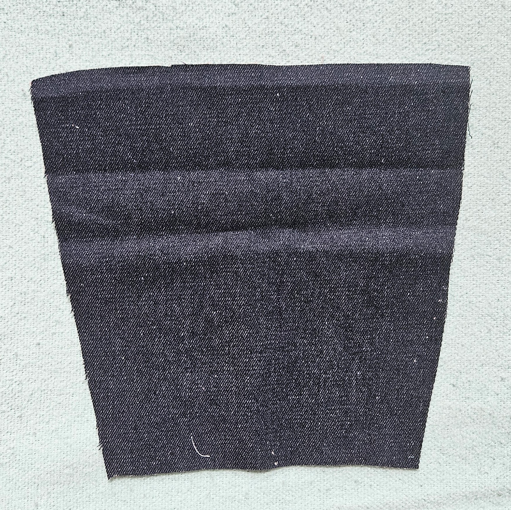 side pocket cut from denim