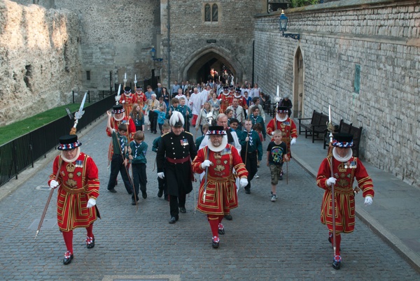 Beating the Bounds at the Tower of London | Spitalfields Life